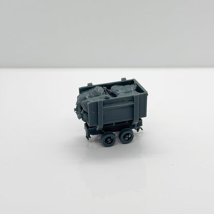 Yao's Studio LYTS084 3D Printed Model Industrial Transport Equipment Set Train Rail Car Mine Car Transport Vehicle