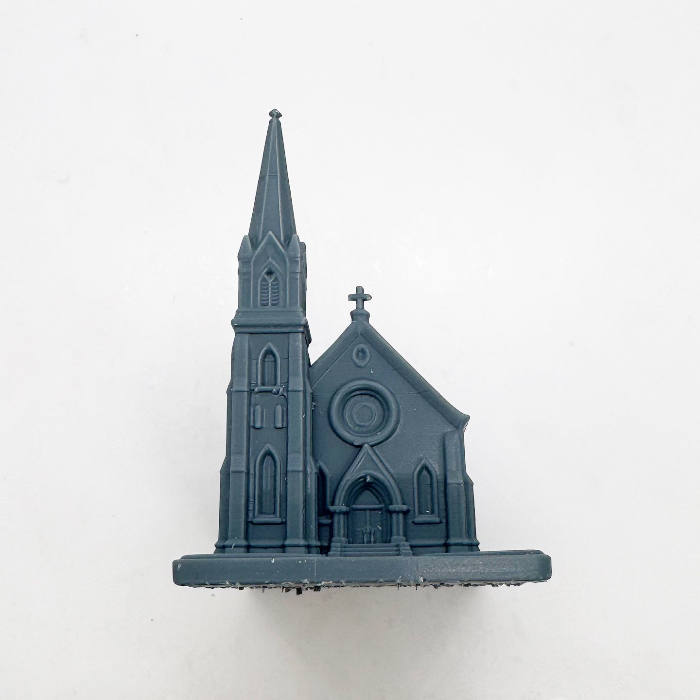 MRY-SFW LYTS134 3D Printed Classic Church of Michigan ¨C Retro Church Miniature for Diorama Builders Collectors or Religious Architecture Enthusiasts