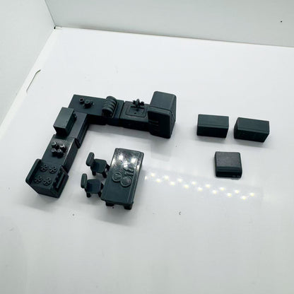 Yao's Studio LYTS086 3D Printed Miniature Model Cartoon-Style Modern Kitchen Furniture Set