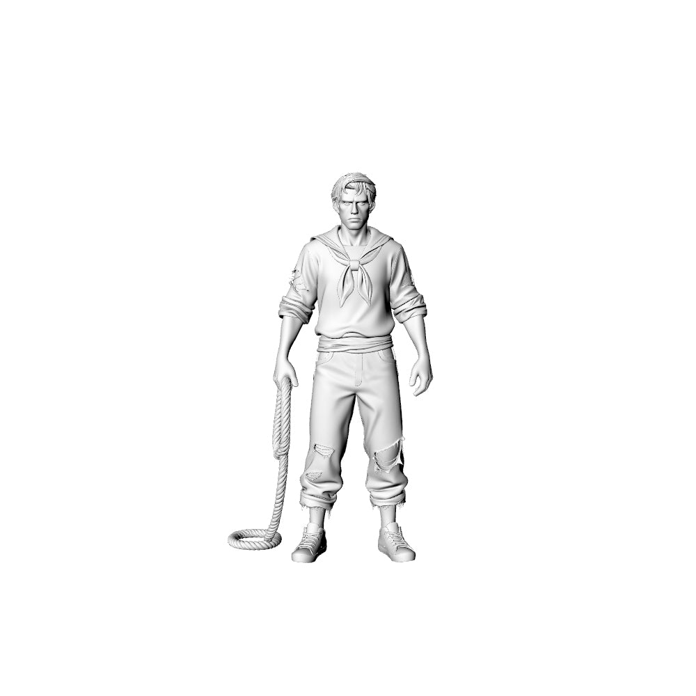MRY-SFW LYGR328 3D Printed Post-Apocalyptic Cruise Ship Sailor Survivors Set Wargame Miniatures