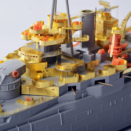 SSMODEL SS302 Model Super Detail Up Sets USN New York Battleship BB-34 For Trumpeter