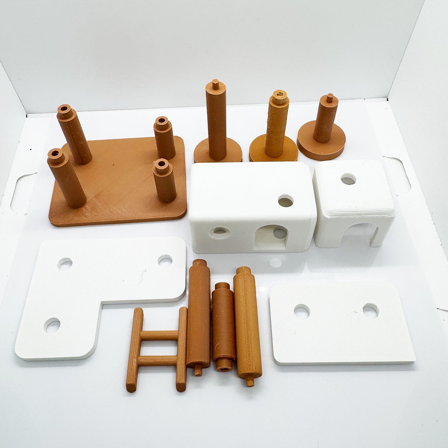RHF12202 Miniature Cat Climbing Frame Cat Toy Set Dollhouse