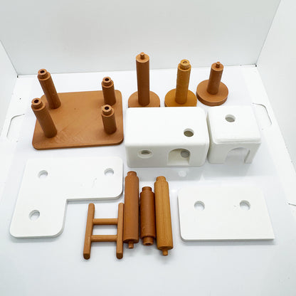 RHF12202 Miniature Cat Climbing Frame Cat Toy Set Dollhouse