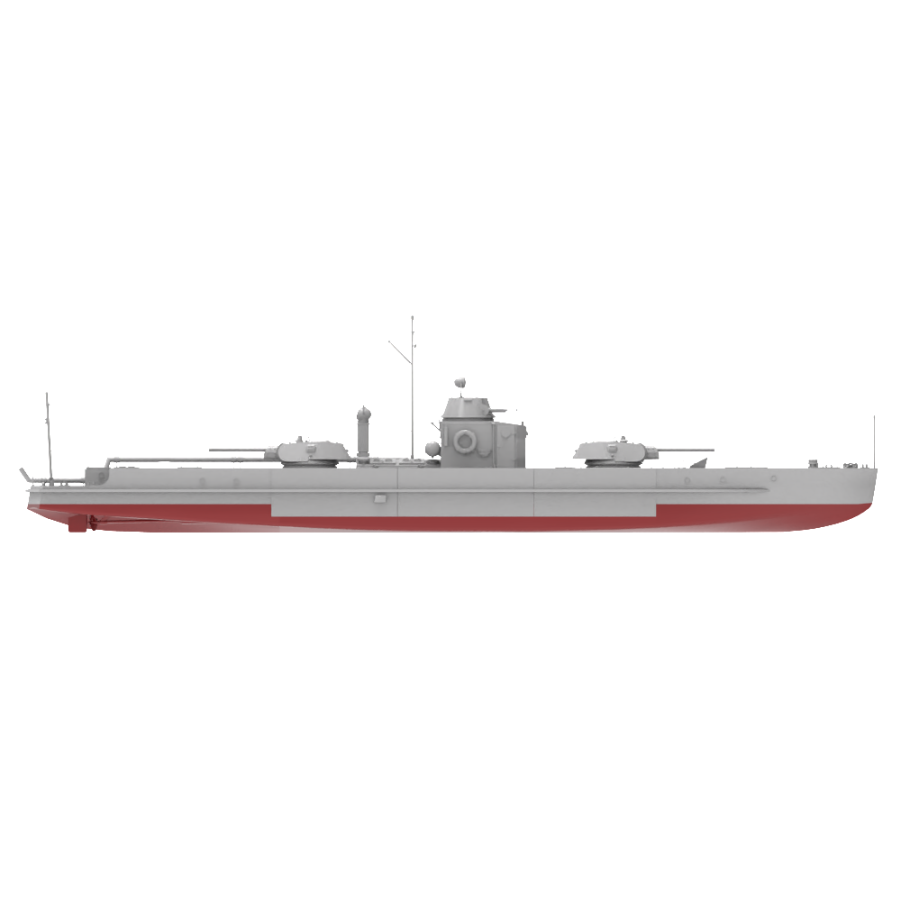 RHWS019S  Military Model Kit Full Hull Project 1124 Early Variant