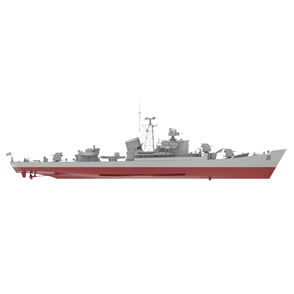 RHWS027S  Military Model Kit Full Hull Fregatte Karl Marx