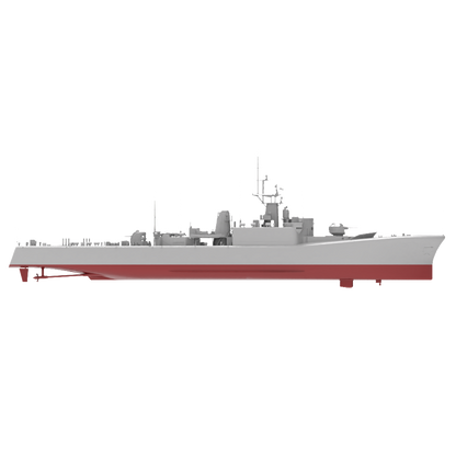 RHWS028S Military Model Kit Full Hull HMCS Terra Nova DDE 229