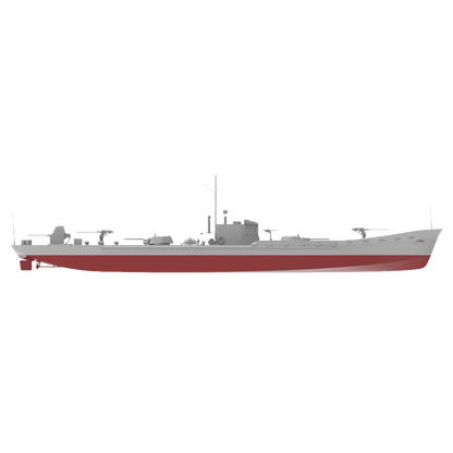 RHWS024S  Military Model Kit Full Hull Project 161/161M Aist