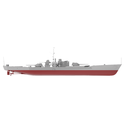 RHWS025S Military Model Kit Full Hull Project 186 Mukha