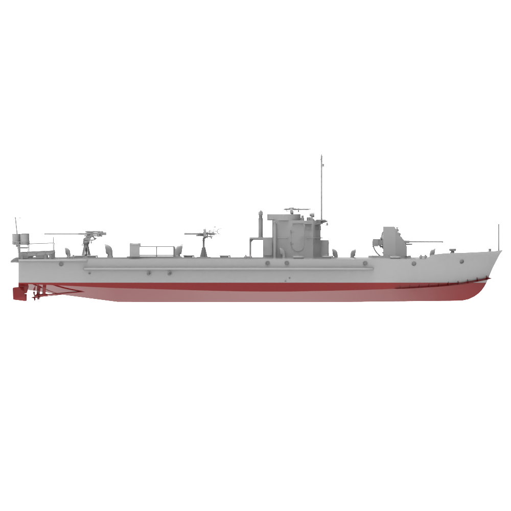 RHWS026S  Military Model Kit Full Hull Project 194 BMO