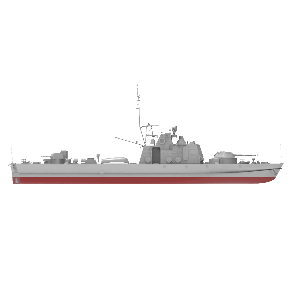 RHWS022S Military Model Kit Full Hull Project 1204 Shmel