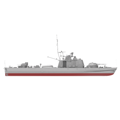 RHWS022S Military Model Kit Full Hull Project 1204 Shmel