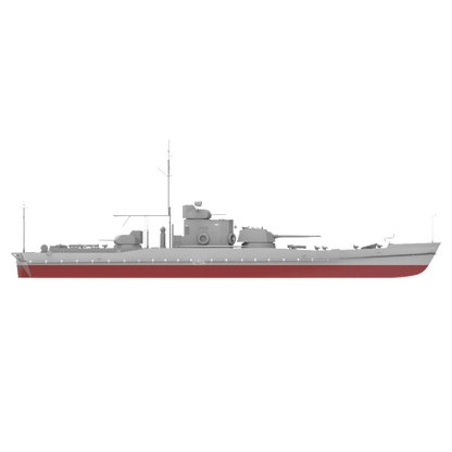 RHWS023S  Military Model Kit Full Hull USSR Project 191M ARMORED GUN BOATS