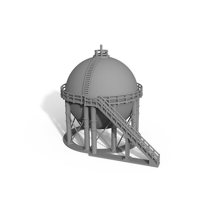 Yao's Studio LYT166 Oil Storage Tank HO/OO/Z/N/TT Railroad Miniature Accessory Display Props