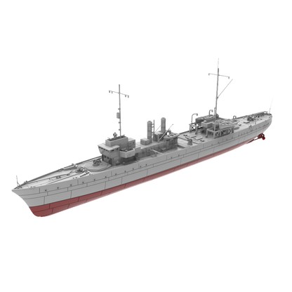 RHWS016S France Marne Class Destroyer Marne Full Hull