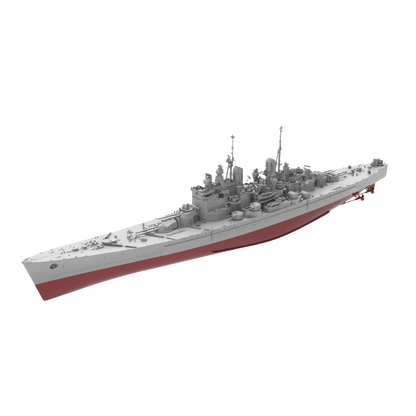 RHWS006S Military Model Kit FULL HULL HMS Vanguard Class Battleship