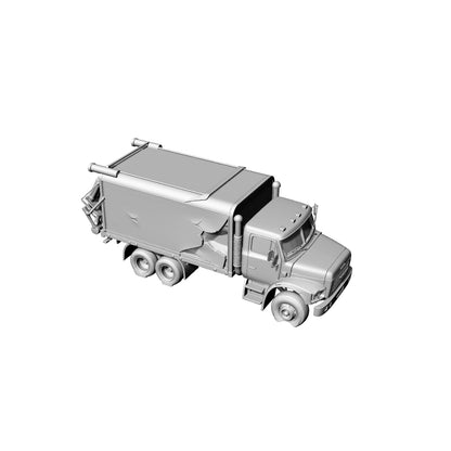 MRY-SFW LYTS324 3D Printed Post-Apocalyptic Abandoned Bio-Lab Diorama Set with Hazmat Team & Secure Door for Tabletop Wargaming