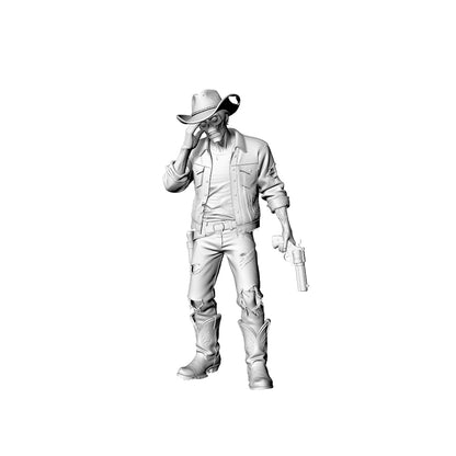 MRY-SFW LYGR304 3D Printed Vintage Style Zombie Miniatures, Retro Themed Undead Figures for Tabletop Wargames & Dioramas