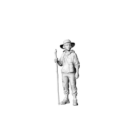 MRY-SFW LYGR325 3D Printed Post-Apocalyptic Outdoor Adventure Survivors Set Wargame Miniatures
