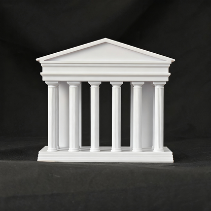LYTP030B Roman Architecture Ornament ??Roman Temple 3D Printed Roman Architecture Aquarium Ornament- Compatible With Fish Tank & Most Aquariums