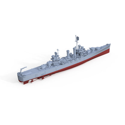 SSMODEL 514S Military Warship Model Kit Brooklyn class Argentina Navy Nueve de Julio Cruiser