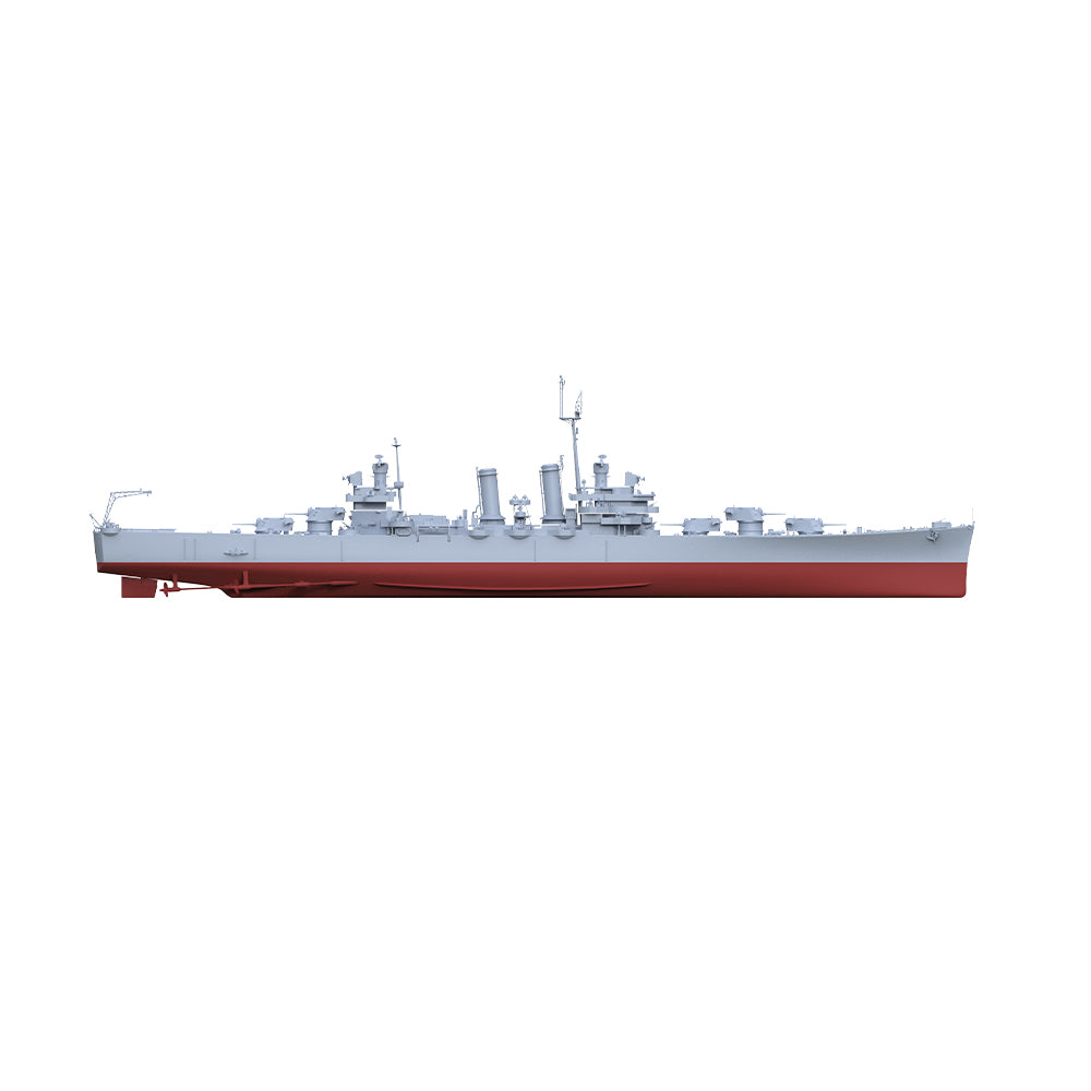 SSMODEL 514S Military Warship Model Kit Brooklyn class Argentina Navy Nueve de Julio Cruiser