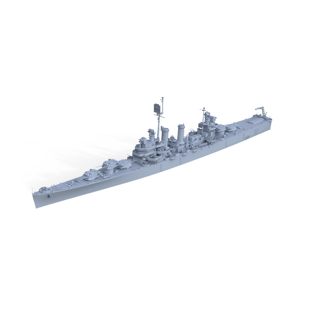 SSMODEL 514 Military Warship Model Kit Brooklyn class Argentina Navy Nueve de Julio Cruiser