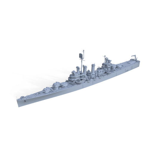 MRY-SFW SSC514 Military Warship Model Kit Argentina Nueve de – LCD 3D printed resin model kit, image 1