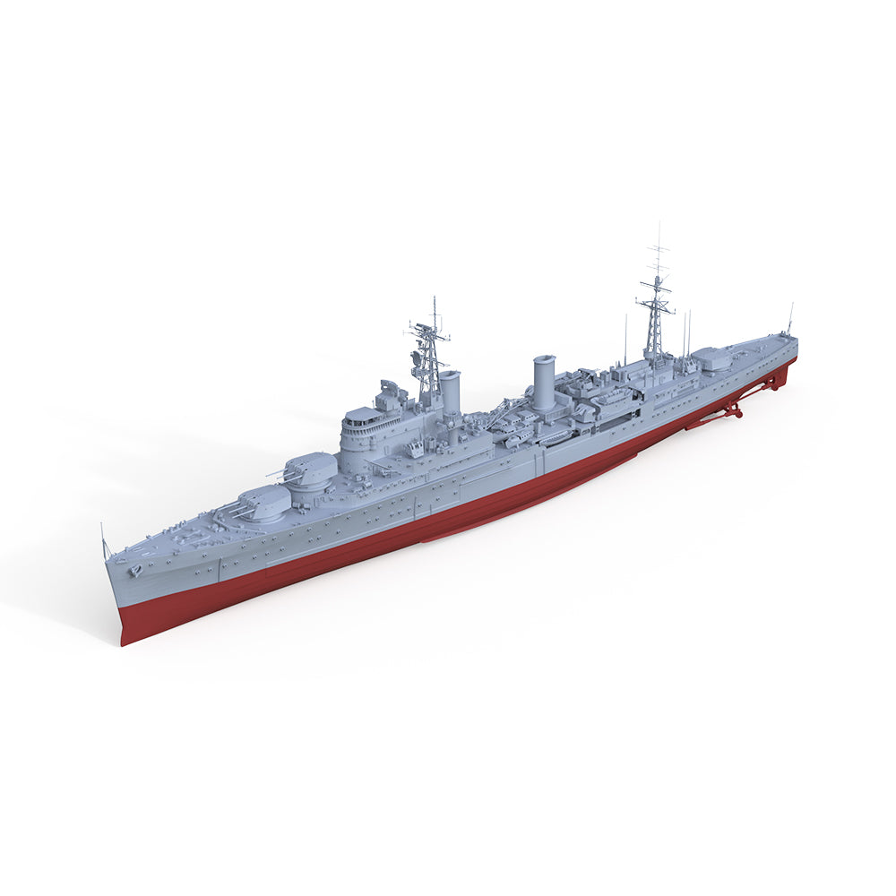 SSMODEL 518S Military Warship Model Kit Fiji class Indian Navy Mysore Cruiser