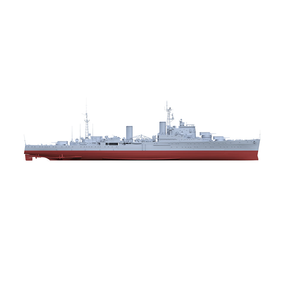 SSMODEL 518S Military Warship Model Kit Fiji class Indian Navy Mysore Cruiser