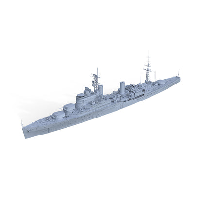 SSMODEL 518 Military Warship Model Kit Fiji class Indian Navy Mysore Cruiser