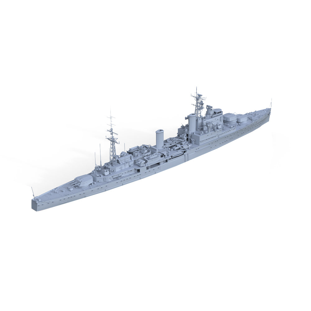 SSMODEL 518 Military Warship Model Kit Fiji class Indian Navy Mysore Cruiser