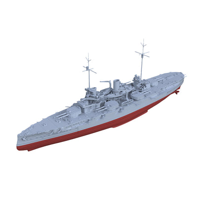 SSMODEL 519S Military Warship Model Kit SMS Nassau Class Westfalen Battelship