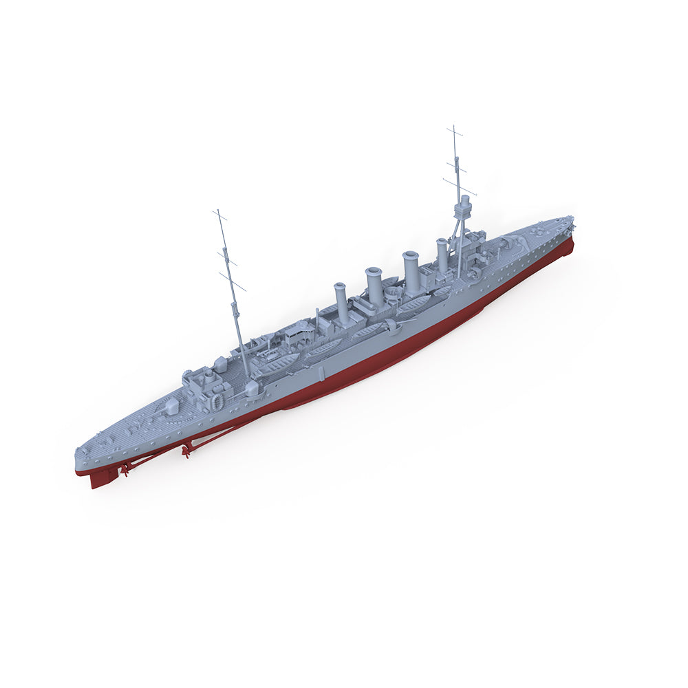 SSMODEL 520S Military Warship Model Kit HMS Weymouth Class Light Cruiser