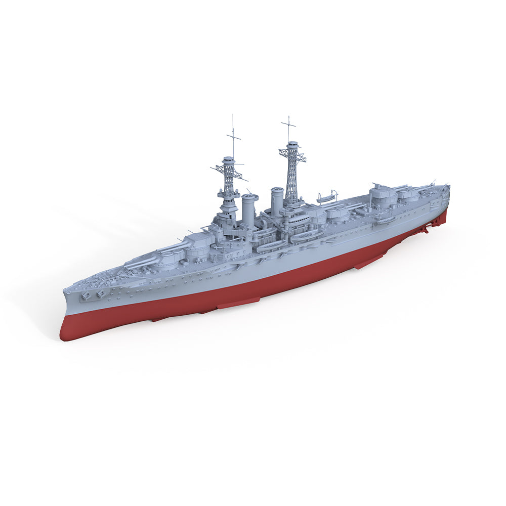 SSMODEL 522S Military Warship Model Kit US Navy Wyoming class Battleship BB-32