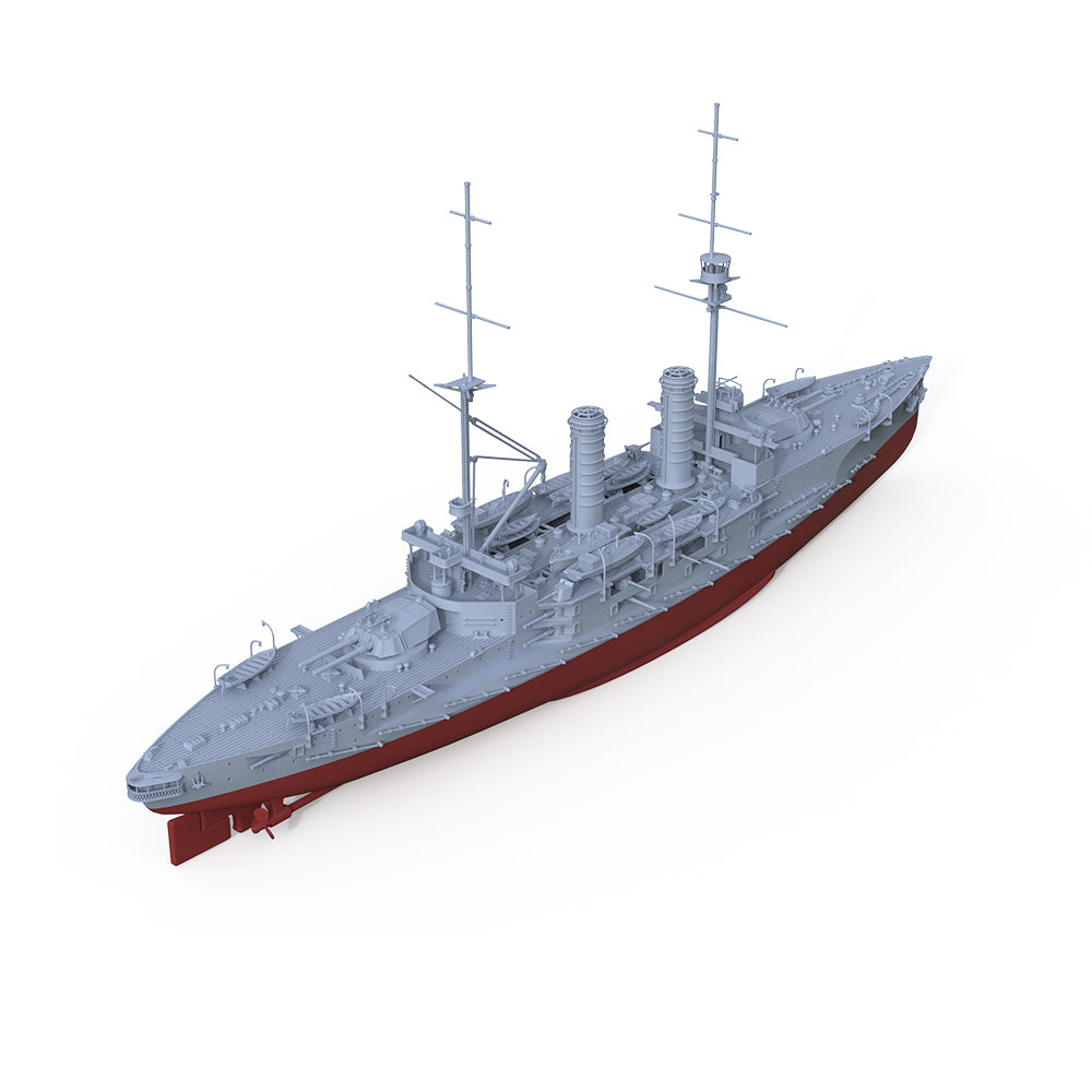 SSMODEL 536S Military Warship Model Kit IJN Tsukuba class Ikoma Battlecruiser 1912