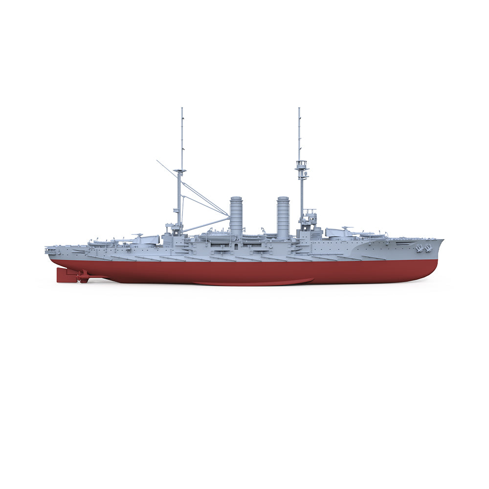 SSMODEL 536S Military Warship Model Kit IJN Tsukuba class Ikoma Battlecruiser 1912