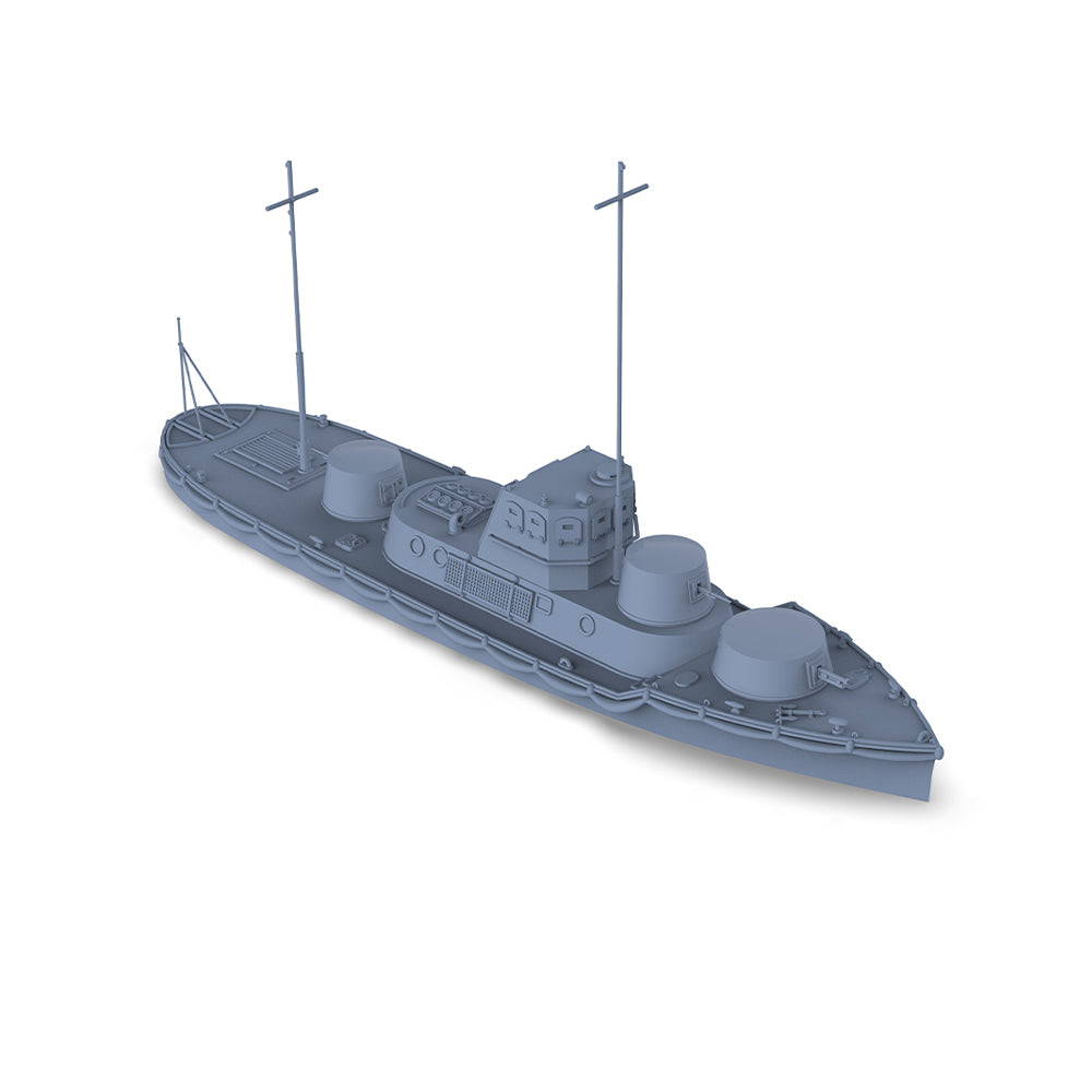 SSMODEL 539 1/700(600,720,800,900) Military Warship Model Kit IJN Soukou-Tei Armored Gun Boat