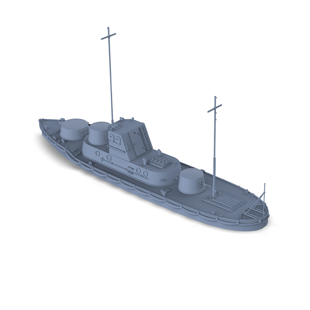 SSMODEL 539 1/700(600,720,800,900) Military Warship Model Kit IJN Soukou-Tei Armored Gun Boat