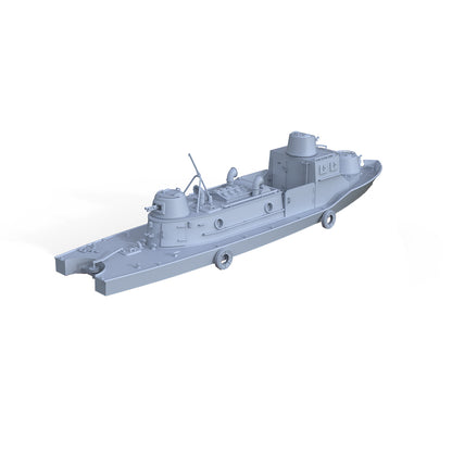 SSMODEL 540 1/700(600,720,800,900) Military Warship Model Kit IJN Soukou-Tei Armored Gun Boat No.4
