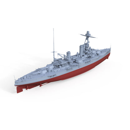 SSMODEL 567 1/700(600,720,800,900) Military Warship Model Kit France Navy Paris Courbet Class Battleship