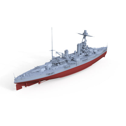 SSMODEL 567S Military Warship Model Kit France Navy Courbet Class Paris Battleship