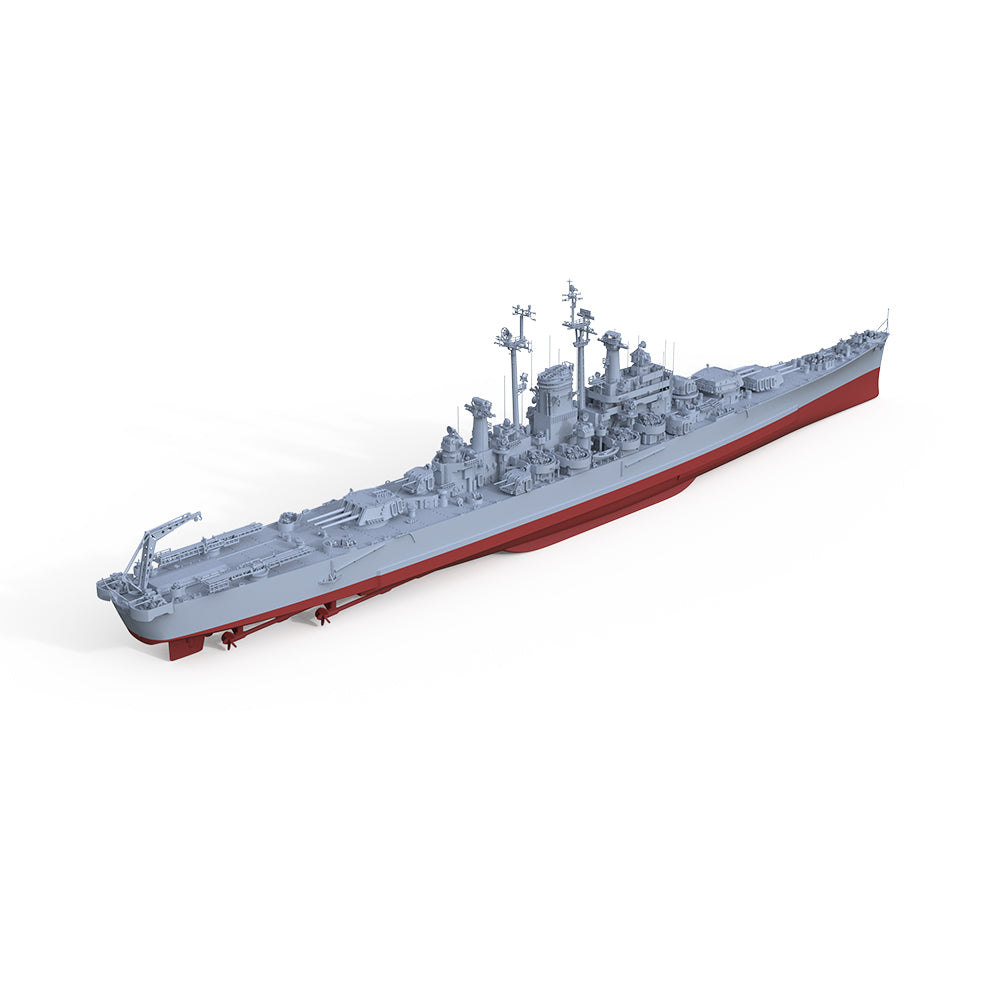 SSMODEL 569S Military Warship Model Kit US Navy Des Moines Heavy Cruiser CA-134