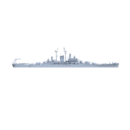 SSMODEL 569 1/700(600,720,800,900) Military Warship Model Kit USN Navy Des Moines CA-134 1948 Heavy Cruiser