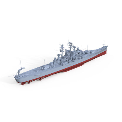 SSMODEL 570S Military Warship Model Kit US Navy Des Moines Class Newport News Heavy Cruiser CA-148