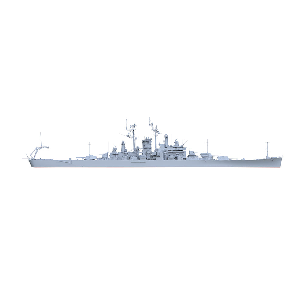 SSMODEL 570 Military Warship Model Kit US Navy Des Moines Class Newport News Heavy Cruiser CA-148