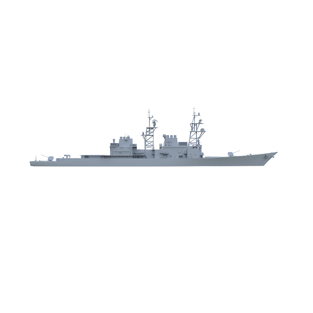 SSMODEL 573 1/700(600,720,800,900) Military Warship Model Kit USN Spruance class Guided missile destroyer