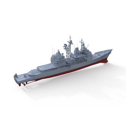 SSMODEL 574S Military Warship Model Kit US Navy Monterey Missile Cruiser