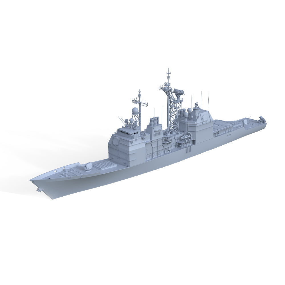SSMODEL 574 Military Warship Model Kit US Navy Monterey Missile Cruiser