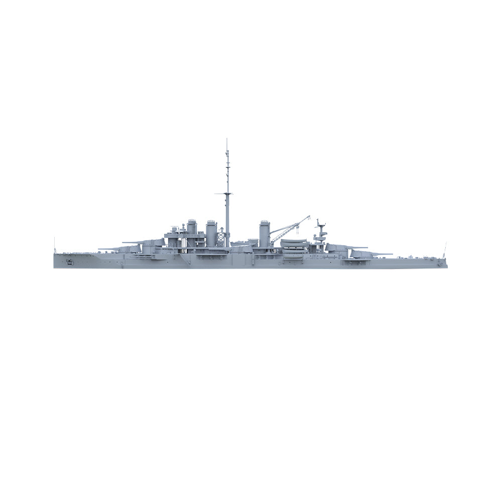 SSMODEL 582 Military Warship Model Kit French Navy Battleship Courbet 1920