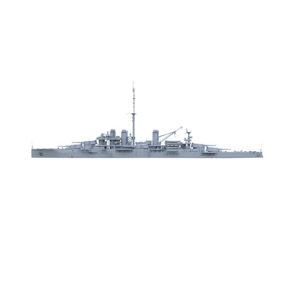 SSMODEL 582 Military Warship Model Kit French Navy Battleship Courbet 1920